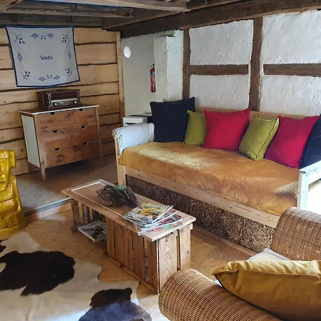 Ferienwohnung Erlebnishof GRÜNE KUH Elsteraue Exterior foto